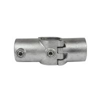Buiskoppeling Open klapbaar kruisstuk in 1 vlak-E / 48,3 mm